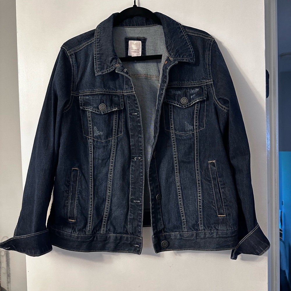 LC Lauren Conrad Indigo Denim Jacket